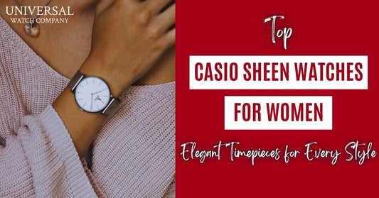 Casio sheen watches for women for every style