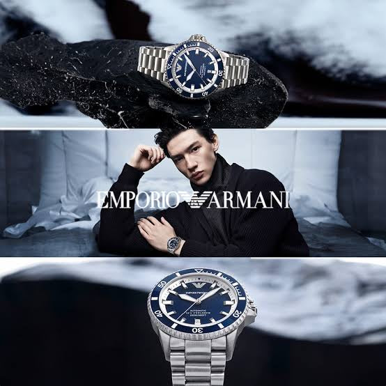 Emporio Armani watches collection featuring elegant rose gold, leather straps, and modern ceramic designs for men and women. Emporio Armani watches collection featuring elegant rose gold, leather straps, and modern ceramic designs for men and women.