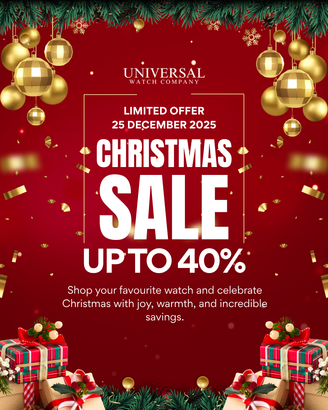 Chrisman Offers 2025 – Festive Sale on Premium Watches