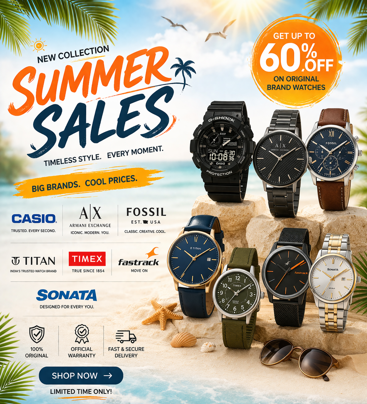 Summer Watches Online | Up to 40% Off – Universal Watch