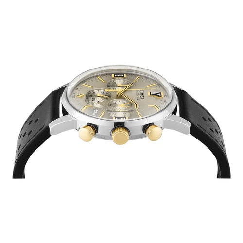 TIMEX MARLIN® Beige Round Dial Analog Men's Watch - TWEG26705