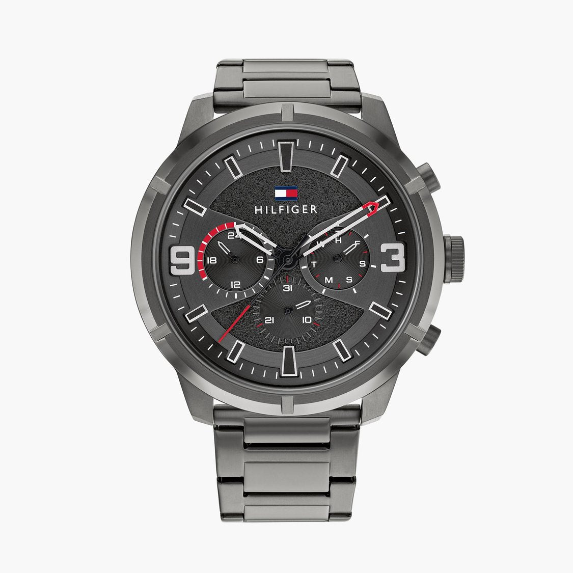 TOMMY HILFIGER GREY DIAL QUARTZ ANALOG WITH DATE WATCH FOR MEN TH1792071