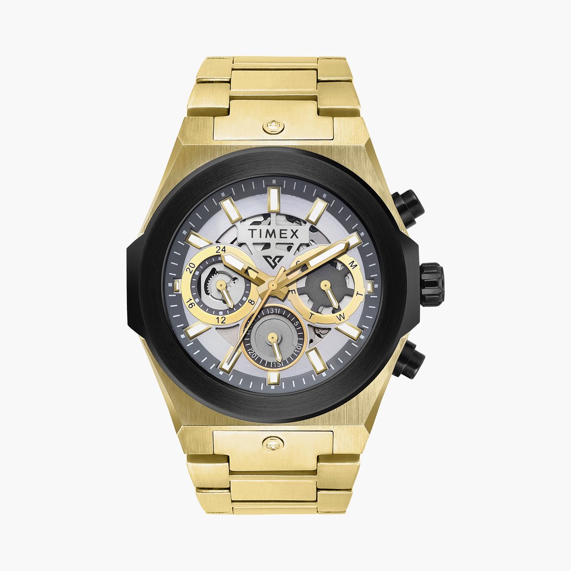 TIMEX Vector Men Silver Round Dial Analog Watch - TWEG26101