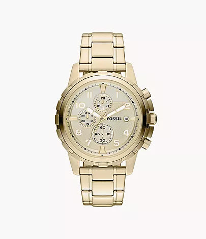 FOSSIL FS4867 | Golden Analog Watch For Men