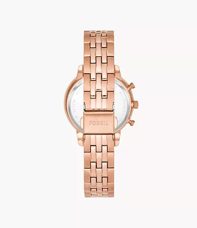 FOSSIL ES5218 | Rose Gold Analog Watch For Women