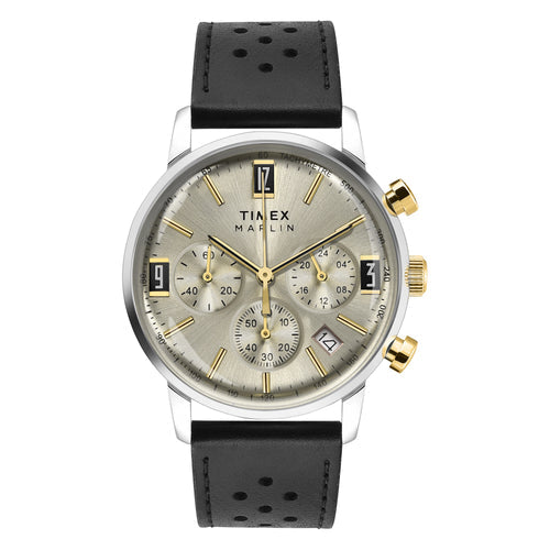 TIMEX MARLIN® Beige Round Dial Analog Men's Watch - TWEG26705