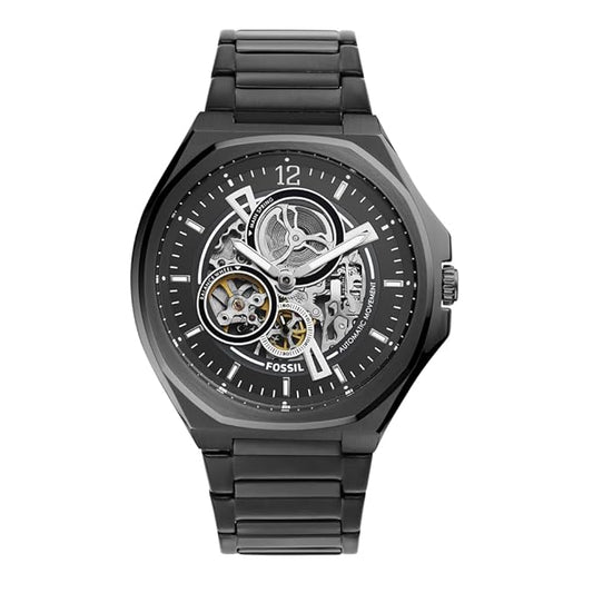 Fossil Evanston Analog Black Dial Men's Watch-BQ2621