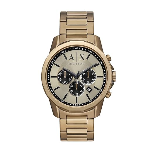 Armani Exchange Analog Beige Dial Men's Watch-AX1739