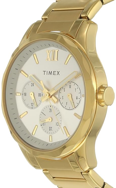 TIMEX Empera Analog Watch for Men with Round Dial & Water Resistant Man's Wrist Watches
