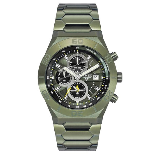 TIMEX Men Green Round Dial Analog Chronograph Watch - TWEG24903