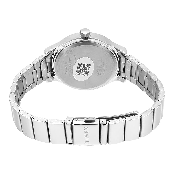 TIMEX Classics Women Quartz Silver Dial Analog Stainless Steel Watch TWTL13700