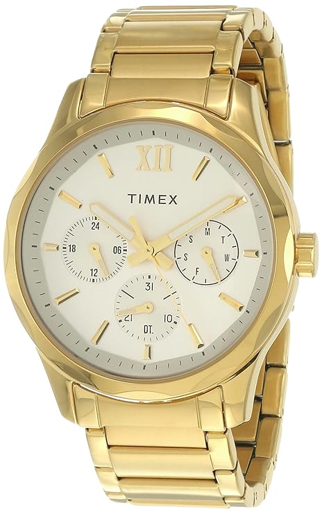 TIMEX Empera Analog Watch for Men with Round Dial & Water Resistant Man's Wrist Watches