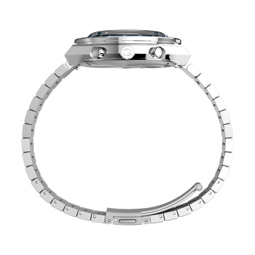 TIMEX Q Blue Round Dial Analog Men's Watch - TWEG26403