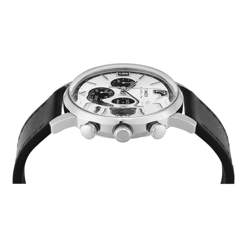 Timex Marlin Silver-Tone Round Dial Analog Men's Watch 42mm TWEG26708