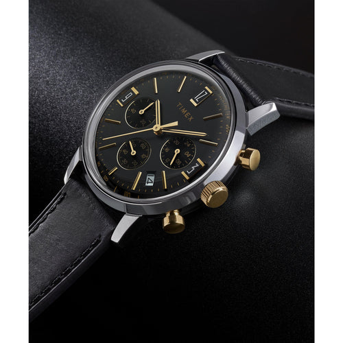 Marlin Black Round Dial Analog Watch - For Men TW2W51500UJ