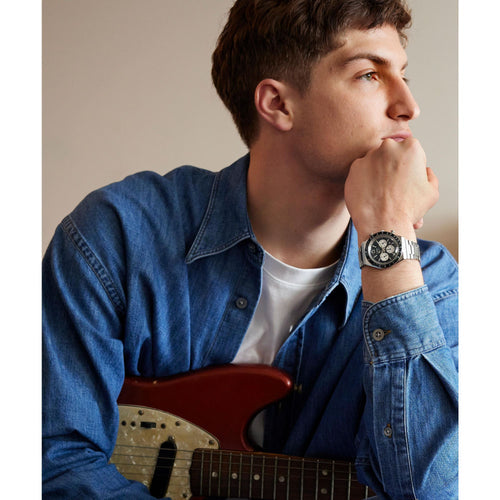 TIMEX Q Blue Round Dial Analog Men's Watch - TWEG26403