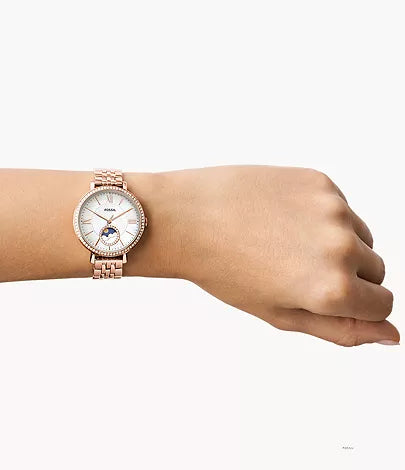 FOSSIL ES5165 | Rose Gold Analog Watch For Women