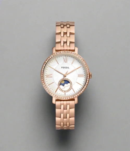 FOSSIL ES5165 | Rose Gold Analog Watch For Women