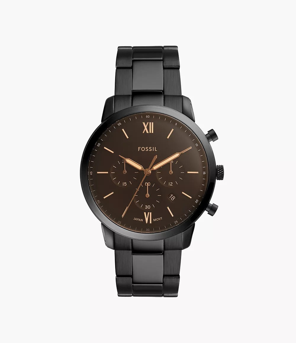 FOSSIL FS5525 | Black Analog Watch For Men and Women