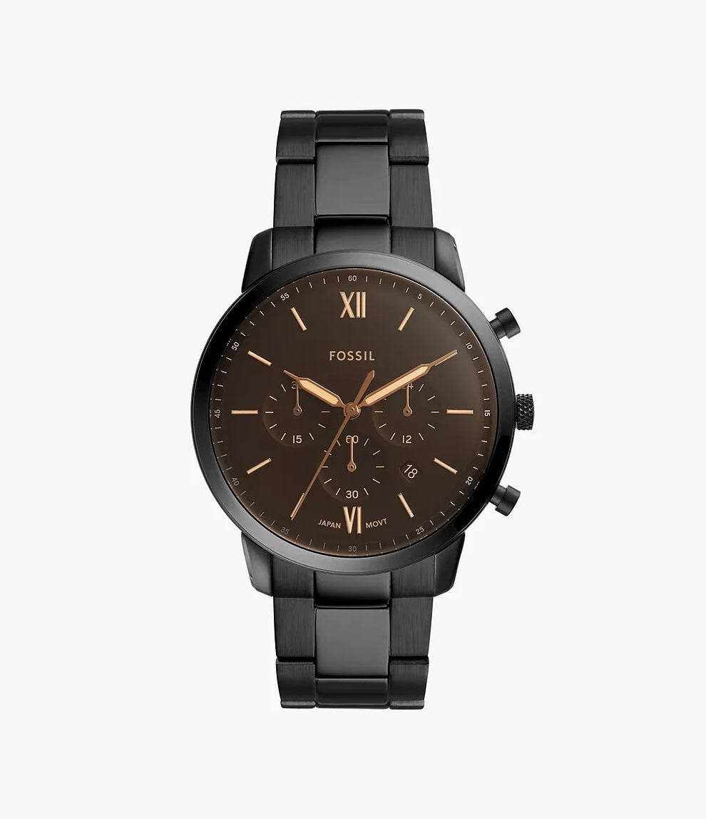 FOSSIL FS5525 | Black Analog Watch For Men and Women – Universal Watch ...
