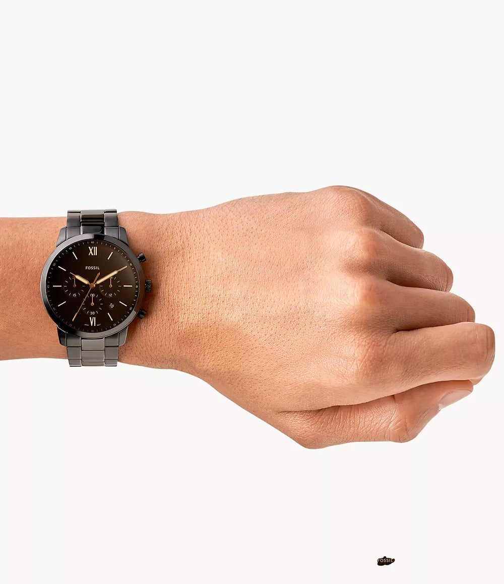 FOSSIL FS5525 | Black Analog Watch For Men and Women