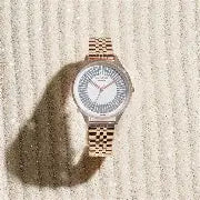 Sonata Poze Quartz Analog White Dial Metal Strap Watch For Women sp80111wm01