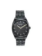 SP70094NM01W Poze By Sonata Quartz Analog Orange Dial Silver Metal Strap Watch For Men