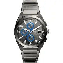 Everett Men Quartz Grey Dial Chronograph Stainless Steel Watch FS5830