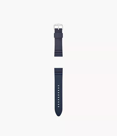 FOSSIL BLUE LEATHER STRAPS By UWC