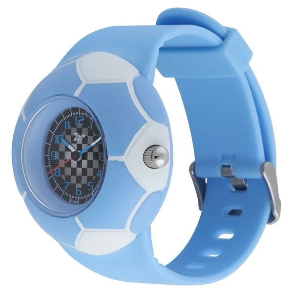 Titan Zoop watch for kids NSC3008PP01 showcasing durable design with a fun-themed dial and vibrant strap.