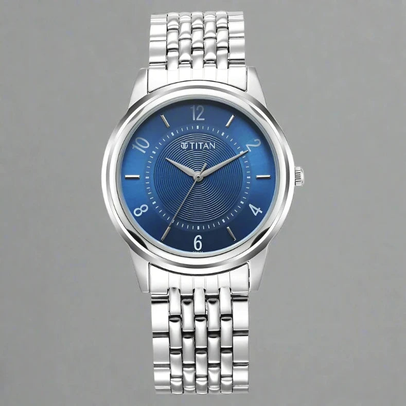 Discover Titan latest watch TITAN 1638SM02 with a premium stainless steel case, sleek dial design, and stylish look for fashion-forward users.
