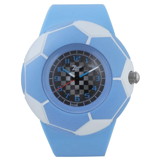 Titan Zoop watch for kids NSC3008PP01 featuring a bright dial with playful graphics and a comfortable strap.