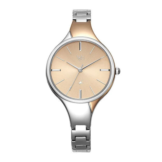 Fastrack VYB FV60001KM01W ladies stylish watch