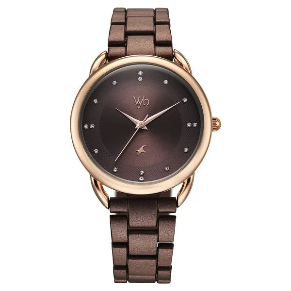 Stylish quartz watch FV60007KM03W VYB Fastrack
