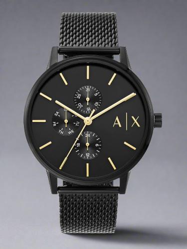 Armani Exchange AX20 Black Chain Watch For Men