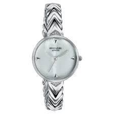 SP80149SM01W Poze By Sonata Quartz Analog Mother of Pearl Dial Silver Metal Strap Watch For Women