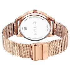 TITAN NT2670WM07 Titan Neo Workdays Silver Dial Quartz Multifunction Stainless Steel Strap watch for Women