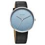 SONATA 77152SL03 Sonata Ascent Quartz Analog Blue Dial Leather Strap Watch For Men