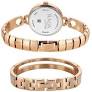 2774WM01F Titan Raga Contempore Quartz Analog Rose Gold Mother Of Pearl Dial Metal Strap Watch For Women