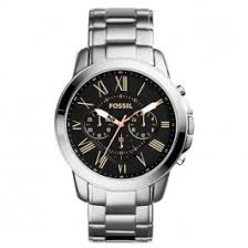 Men Black Dial Chronograph Watch FS4994