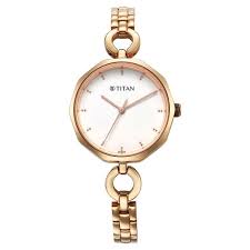 NT2702WM01 Titan Karishma White Dial Watch for Women