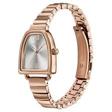 SP80154WM01W Poze By Sonata Quartz Analog Silver Dial Rose Gold Metal Strap Watch For Women