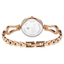 TITAN NT2727WM01 Titan Raga Quartz Analog Rose Gold Dial Rose Gold Metal Strap Watch For Women