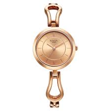 TITAN NT2727WM01 Titan Raga Quartz Analog Rose Gold Dial Rose Gold Metal Strap Watch For Women