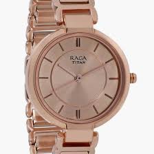 TITAN NT2608WM01 Raga Women's Sundial Gold Elegance: The Timeless Statement Watch