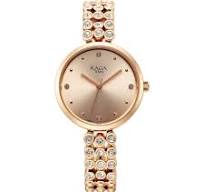 Titan Raga Showstopper Quartz Analog Rose Gold Dial Metal Strap Watch for Women nt95262wm01 Women's Watch
