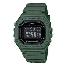 Casio Youth W-218H-3BVDF Digital Black Dial Unisex (D394)