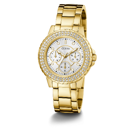 GUESS W0729L2 Analog Quartz Formal Women’s Watch with Calendar