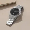 Titan Workwear Black Dial Analog with Date Stainless Steel Strap Watch for Men NT1770SM02 Men's Watch