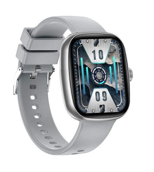 Timex iConnect Calling Ace 1.83 inches (4.64 cm) Display with Functional Crown and BT Calling Smartwatch For Unisex - TWIXW1102T